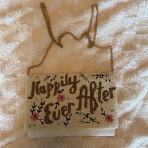 Beaded 'Happily Ever After' Shoulder Bag
